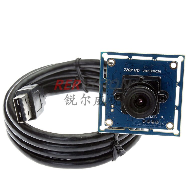 100 Megapixel 720P HD USB Camera Module UVC/MJPEG Support Linux OTG