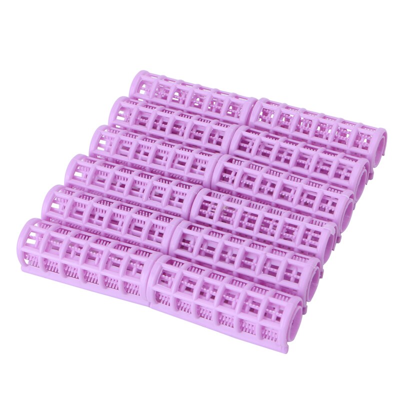 12PCS DIY Hair Salon Curlers Rollers Tool Soft Small Hairdressing Tools