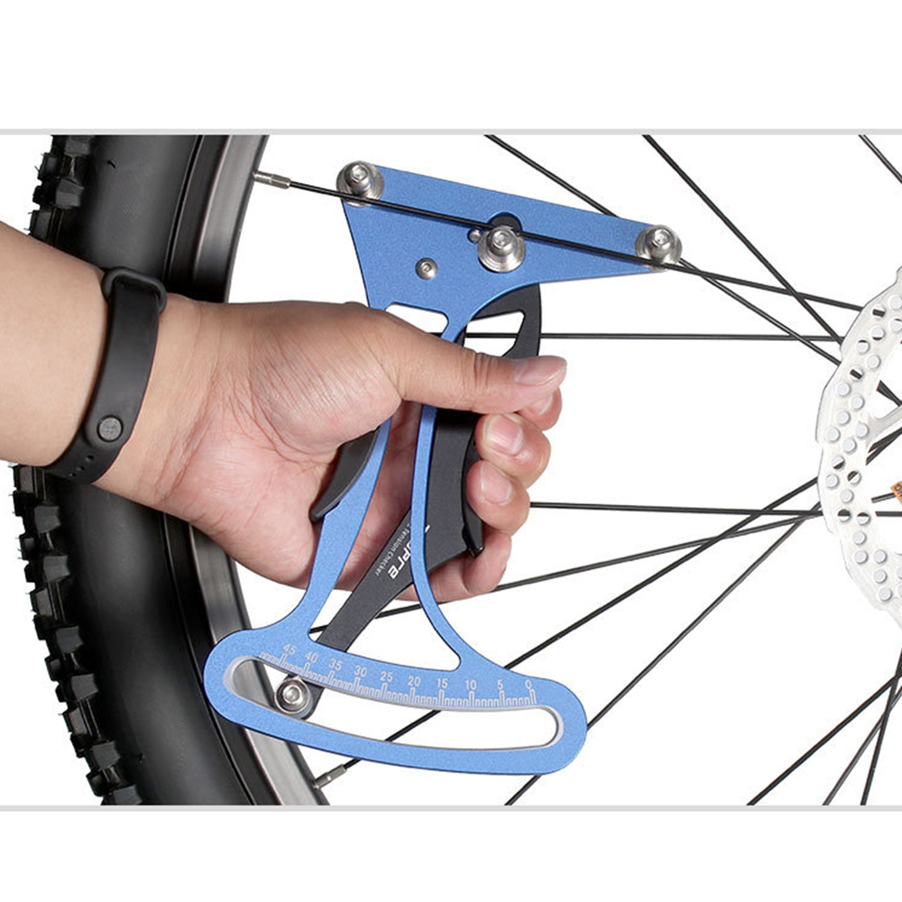 Fahrrad CNC hohl Speichen Spannung Meter Werkzeug Rad Speichen Bauherren Reparatur Werkzeug Prüfer Anzeige Genaue Ultra licht 155g