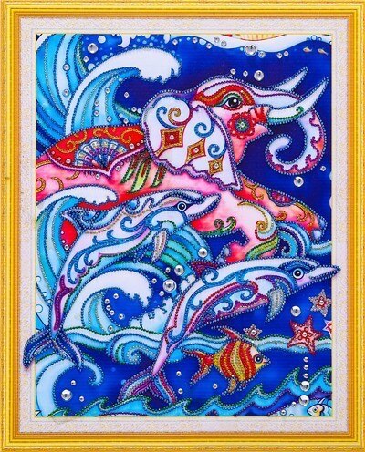 HUACAN Diamond Painting Animal Diy Diamond Embroidery Special Shape Rhinestone Picture Diamond Mosaic Kit 40x50: DA-4022