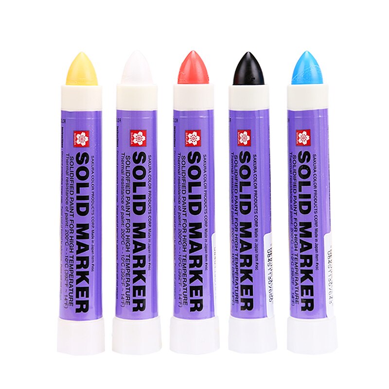 SAKURA XSC solide marqueur stylo sec peut écrire sur la plaque d'acier eau huile Surface multi-fonction stylo