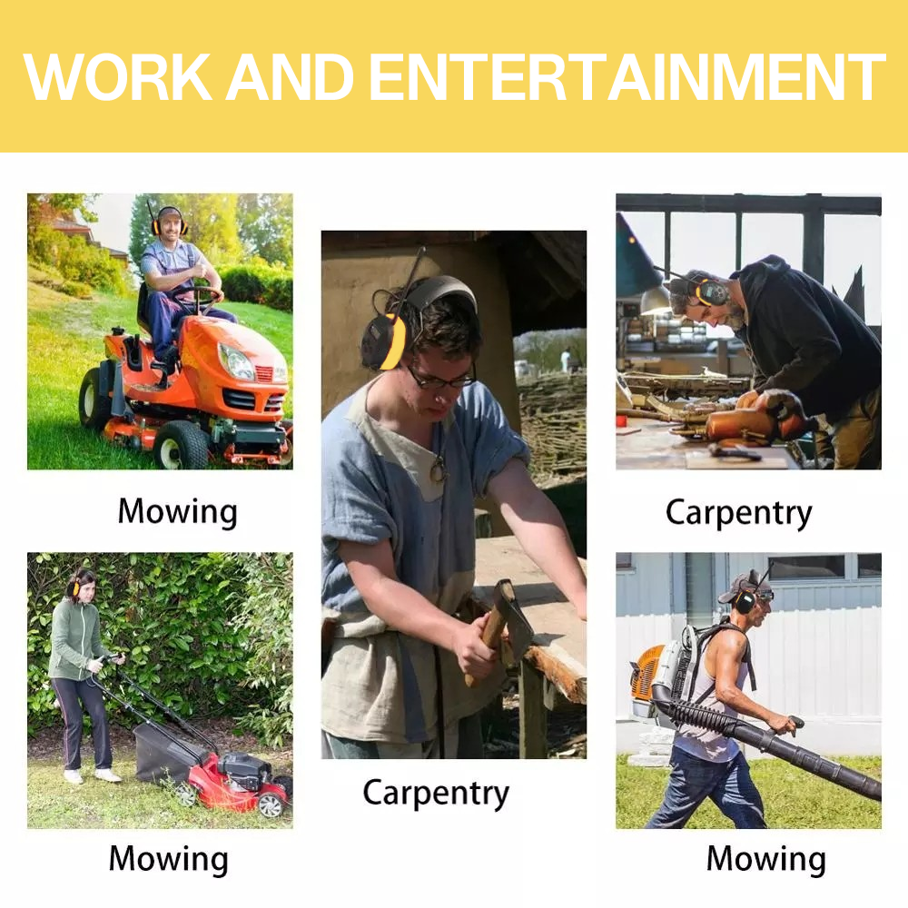 Gehörschutz Bluetooth kopfhörer elektronische ohrenschützer ohrenschützer Ohr Protector AM/FM radio Kopfhörer NRR 30 Lithium-Batterie