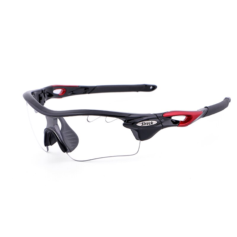 Sireck 3 Styles Cycling Glasses Polarized Sunglasses For Men Women Road Bike Bicycle Eyewear Ciclismo Sports Cycling Accessories: SGL003-1 BlackRed