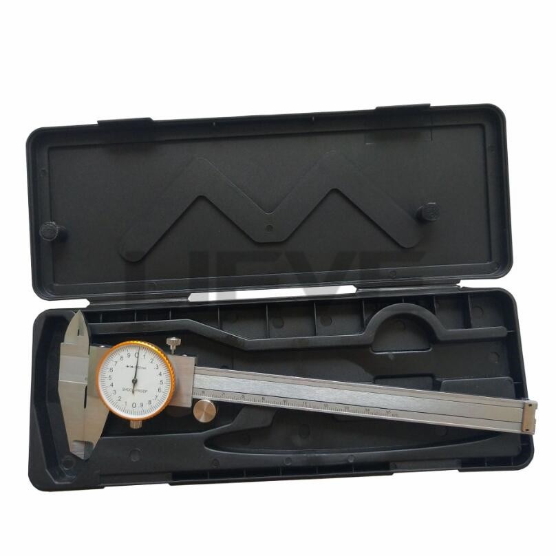 Dial Stainless Steel Metal Vernier Caliper Dial Caliper 0.02mm Shock Proof 150 mm Caliper Micrometer Gauge Measurement mikrometr