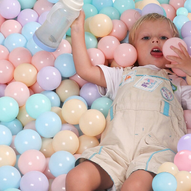 Umweltfreundliche Bunte Ball kinder Ozean Ball Baby Farbe Ball Verdickung Umweltschutz Können Beißen Bobo Ball Bad Spielzeug