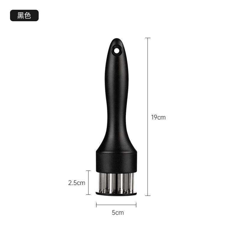 Stainless steel steak pine pin-on meat machine tender meat broken rib perforator kitchen tool: Default Title