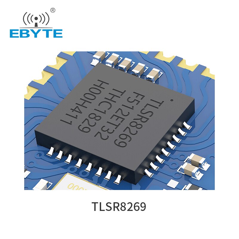 E104-BT10N-IPX Node Bluetooth Module TLSR8269 GFSK Mesh Ad Hoc Network Ble UART Radio Sensor