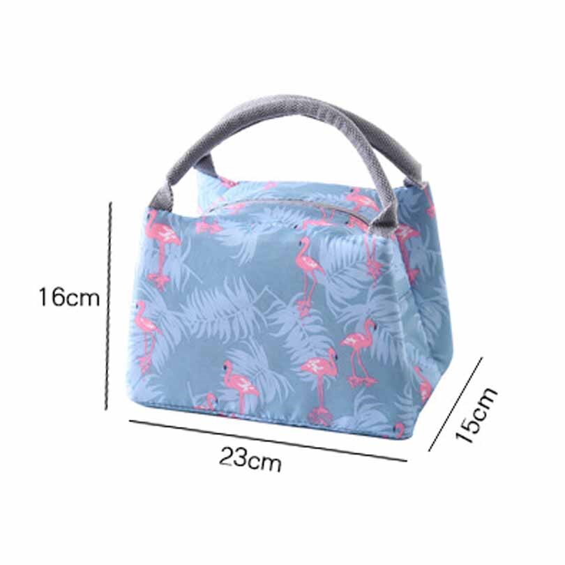 Portable Insulated Thermal Cooler Bento Lunch Box Tote Picnic Storage Bag Pouch Lunch Bags Icepack Container School Food Bags