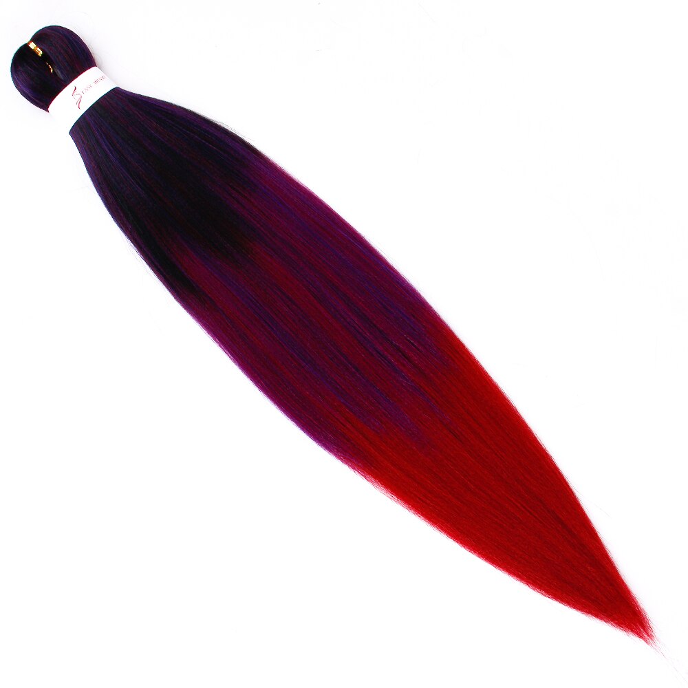 Forstrakt fletning hår fletning kløe fri syntetisk fiber corchet fletninger yaki tekstur hår extensions: 3-2