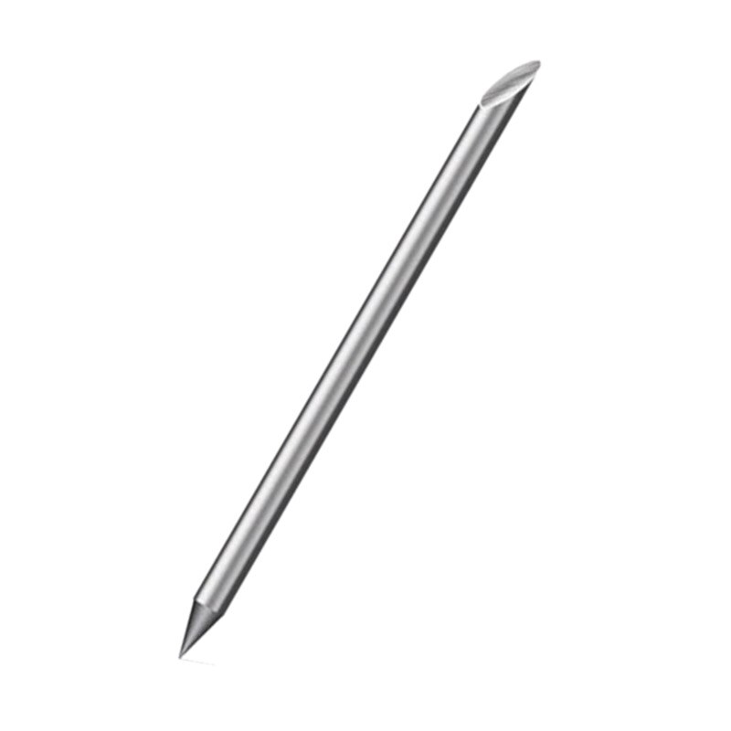 ¡Novedad! Pluma de Metal sin tinta, pluma de lujo para , bolígrafo sin tinta, bolígrafos Beta, papelería, oficina, escuela: silver