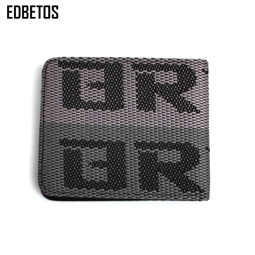 JDM Racing Style Bride Fabric Backpack Bride Seats Fabric Material Backpack Bag: GrayWallet