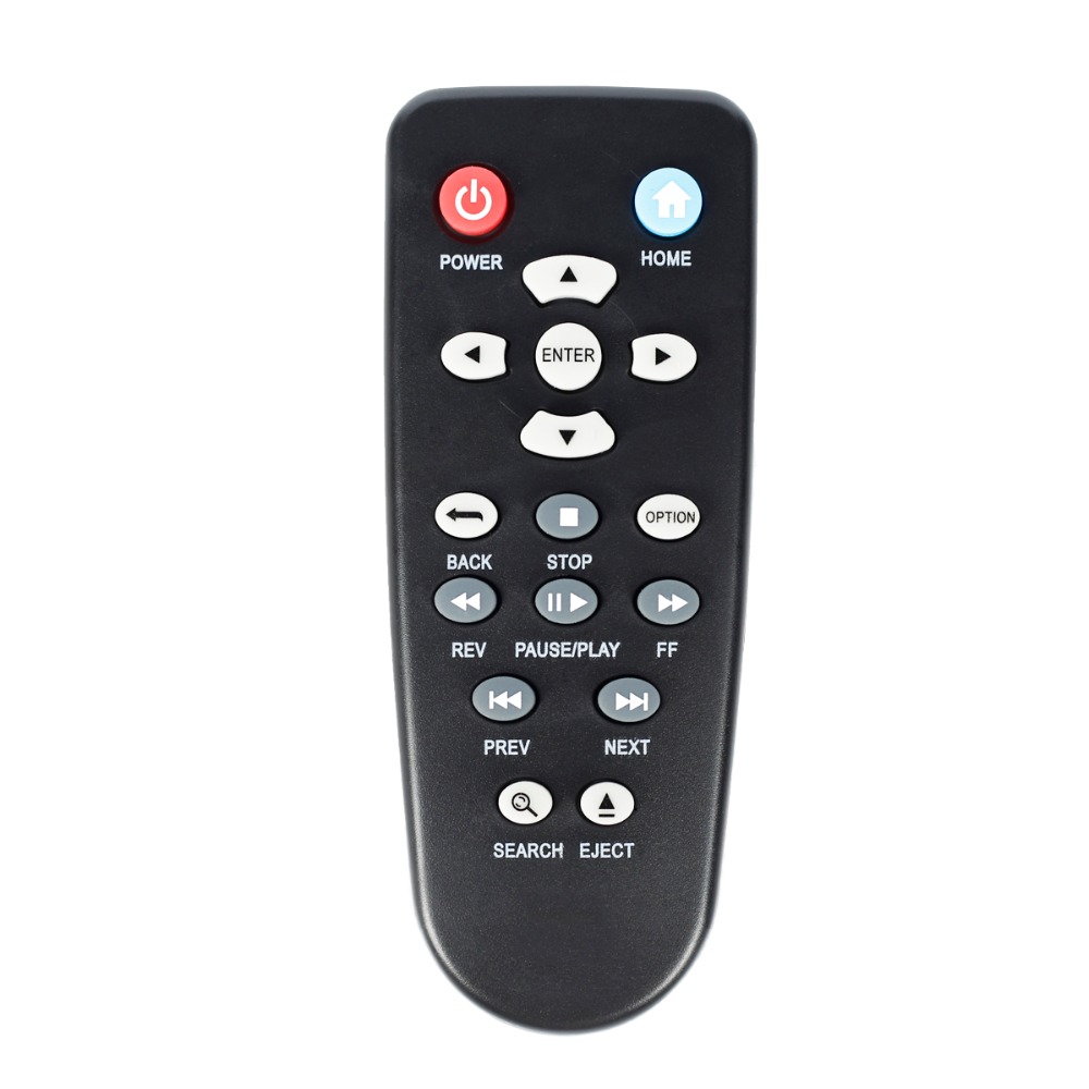 Télécommande pour WD numérique WDTV TV en direct Plus Mini lecteur multimédia Hub HD WDTV001RNN