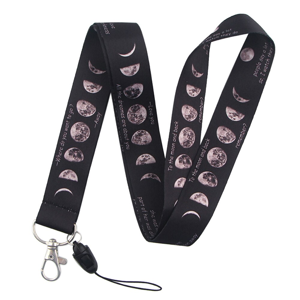 Llavero LT683 con correa para el cuello, Soporte para tarjeta de identificación, cuerda para colgar, accesorios para llaveros,: Oro