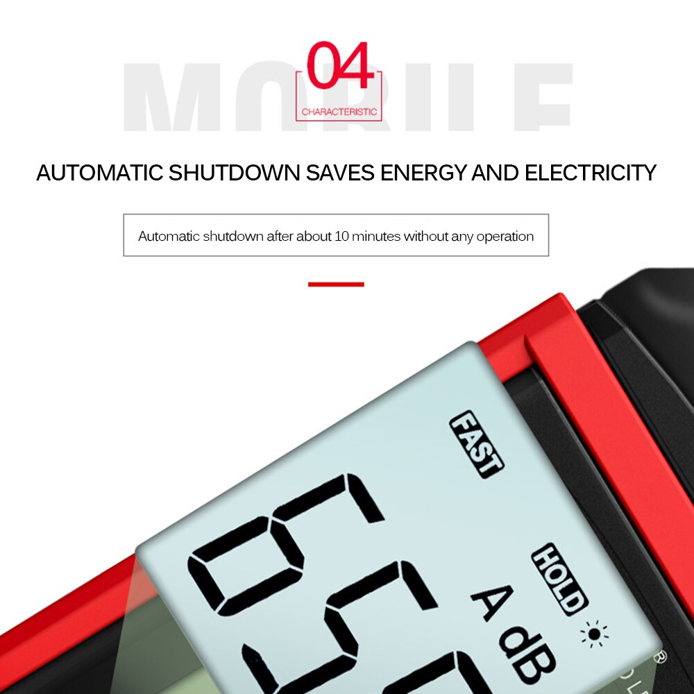 Decibel Meter Digital Sound Level Tester Noise Meter Noise Measurement Tester Range 30~130dB Decibel Tester With LCD Display