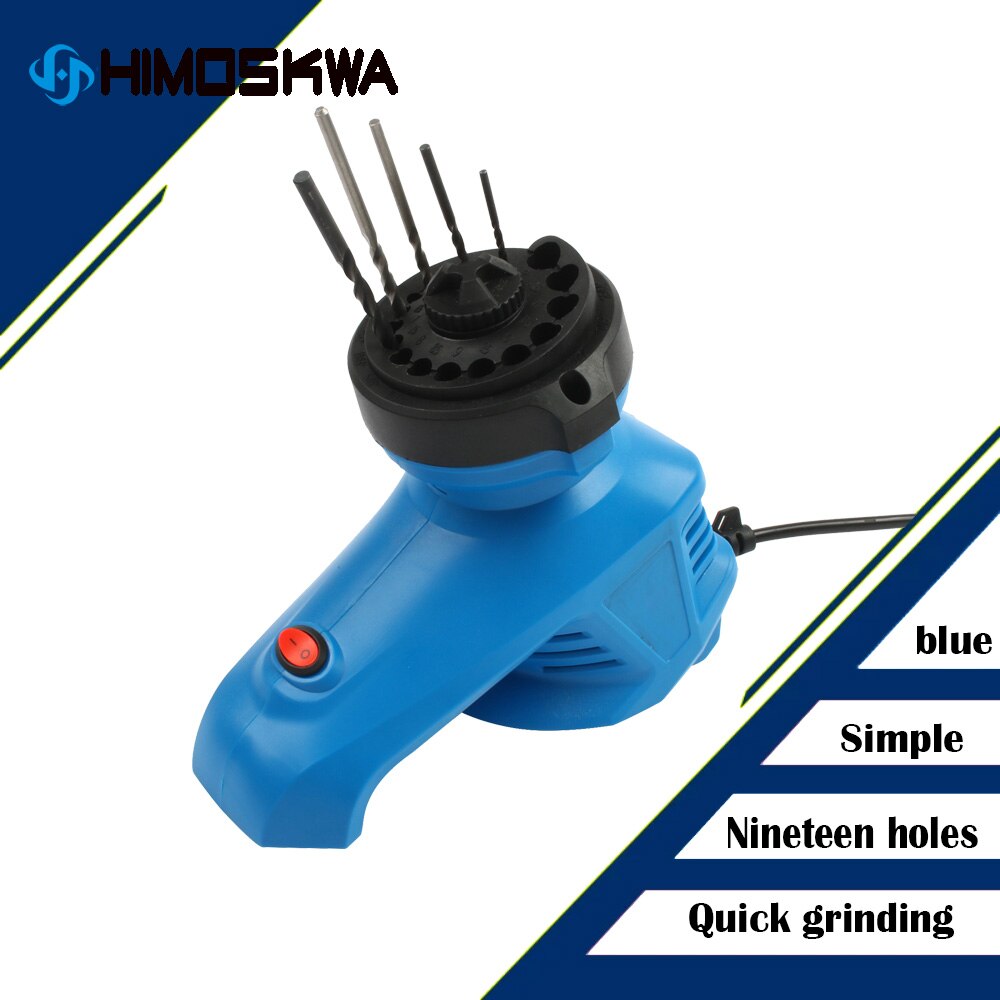 Electric Drill Bit Sharpener Twist Drill Grinding Machine High Speed Drill Grinder Machine 95W 1350rpm For Grinding Drill 220V