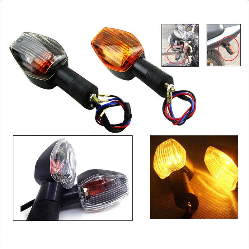 Luz Led de intermitente para motocicleta, accesorio para HONDA CB400SF CB600 900 HORNET RVT 1000R CBR 919 05-up 1300, 2 uds.