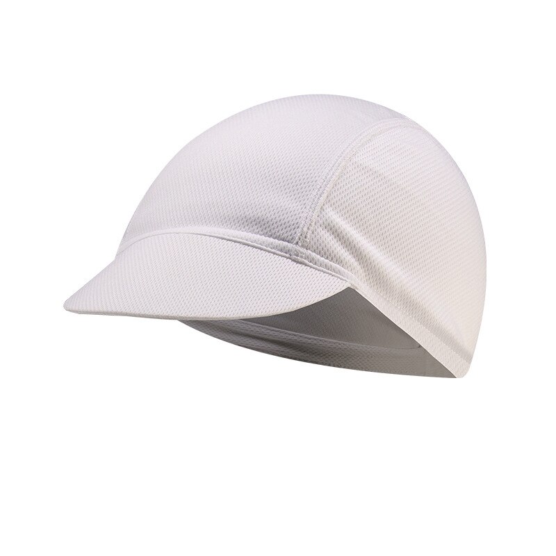 Snel Droog Helm Fietsen Cap Uv Anti-Zweet Sport Hoed Motorfiets Fietsen Fiets Hoed Unisex inner Cap: CA001-White