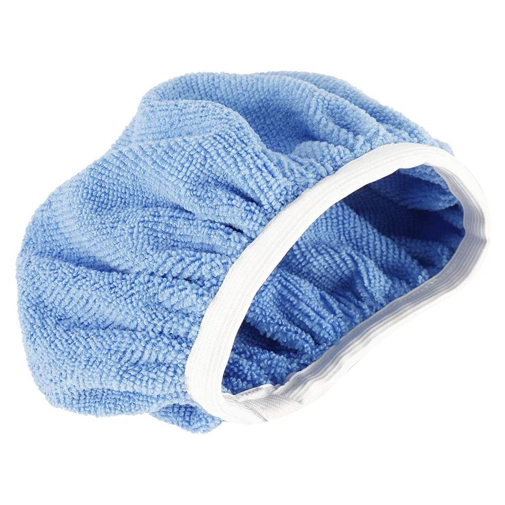 22 capas de almofada de polimento de carro dos pces com o velo coral de microfibra que lustra bonnets que enceram bonnets para o polidor do carro de 9-10 polegadas