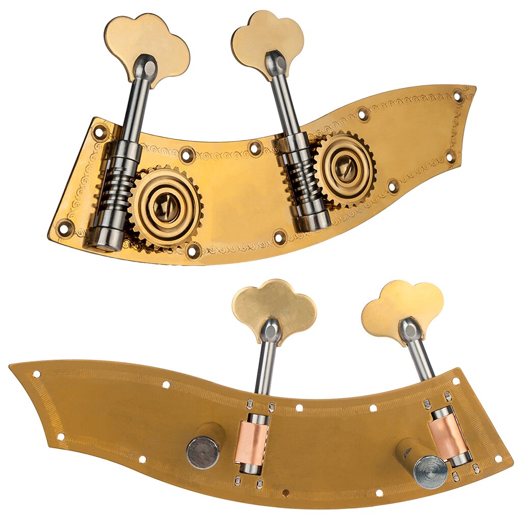 1/8 Upright Bass Dual Tuner Machine Bass Pegs 1/8 Double Bass Tuning Pegs Head Winder Pegs SET