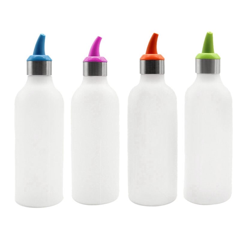 3 Pcs Condiment Squeeze Bottles, Jam Squeeze Bottle & 4 Pack Condiment Squeeze Bottles, Jam Squeeze Bottle
