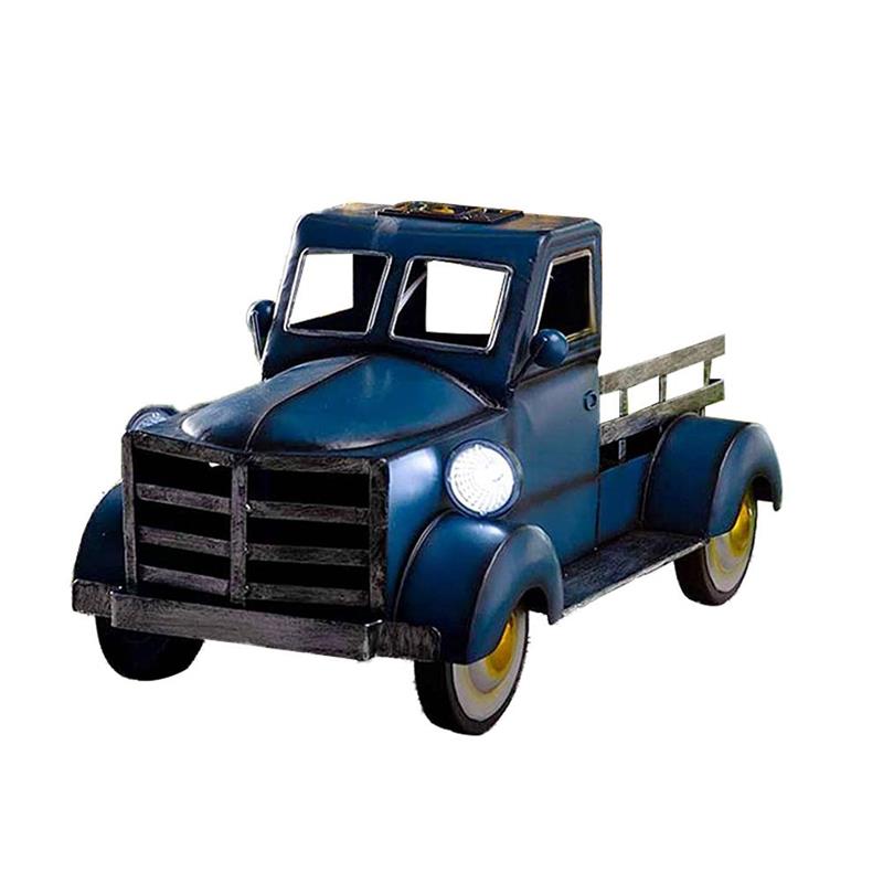 Solar Flower Pot Retro Pickup Truck Planter And Fairy Light For Outdoor Garden Decor Landscape Decorations Garden Accessories: 5