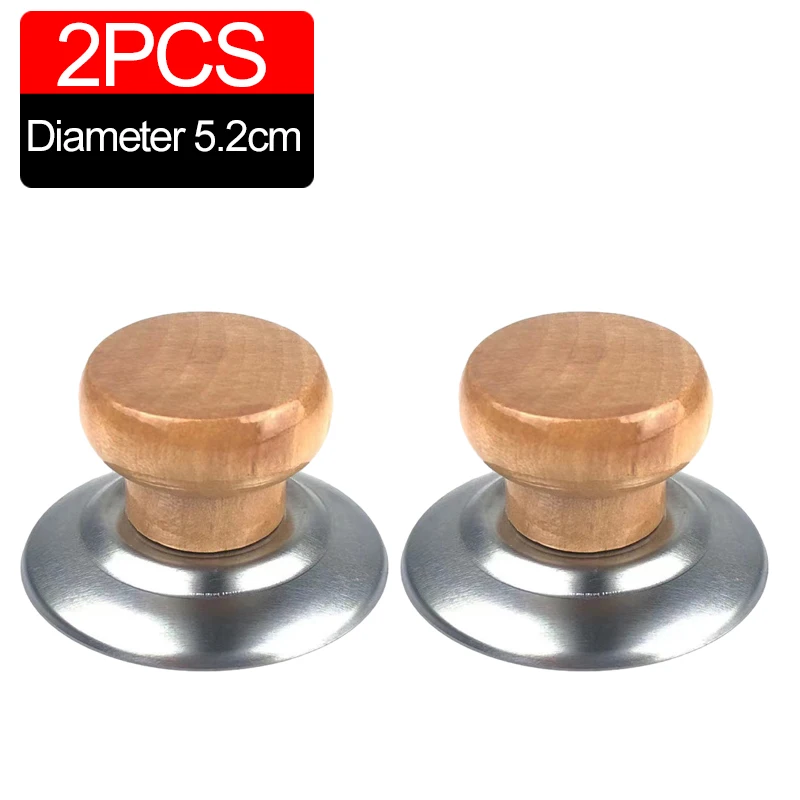 ndekselgriff Universal Topfdeckel Haltegriff Edelstahl Austauschbare Knopkappe Kochgeschirr Handgriff Teile Küchenzubehör: MULTI