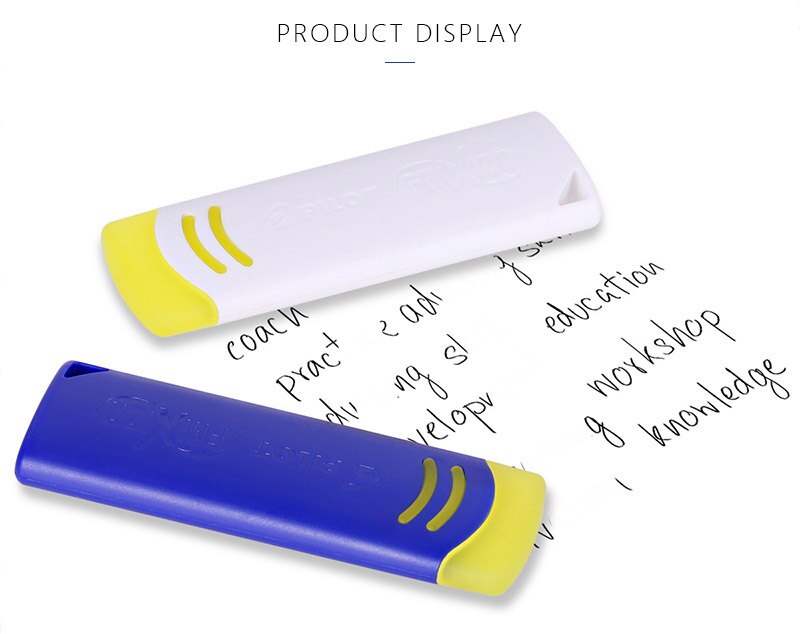 2pcs Japan PILOT EFR-6 Erasable Rubber Frixion Series Friction Eraser Blue/White Erasable Pen Special Eraser Wipe Clean Withou
