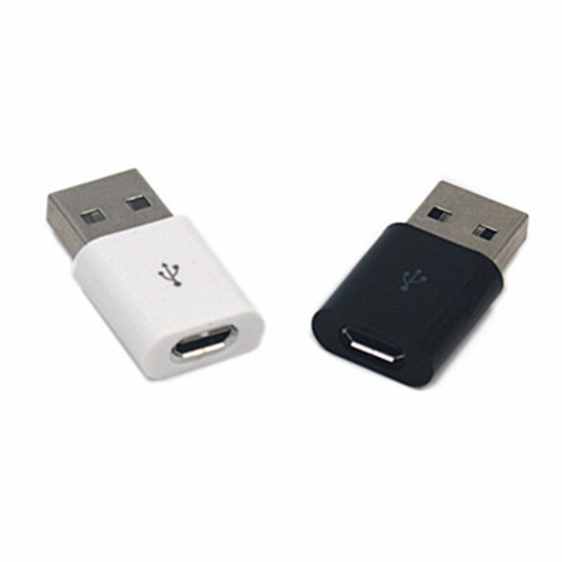 2 Colors Micro Female To USB Male Data Charge Adapter Converter Portable Safety Micro Female To USB Male Charge Connector Mini A