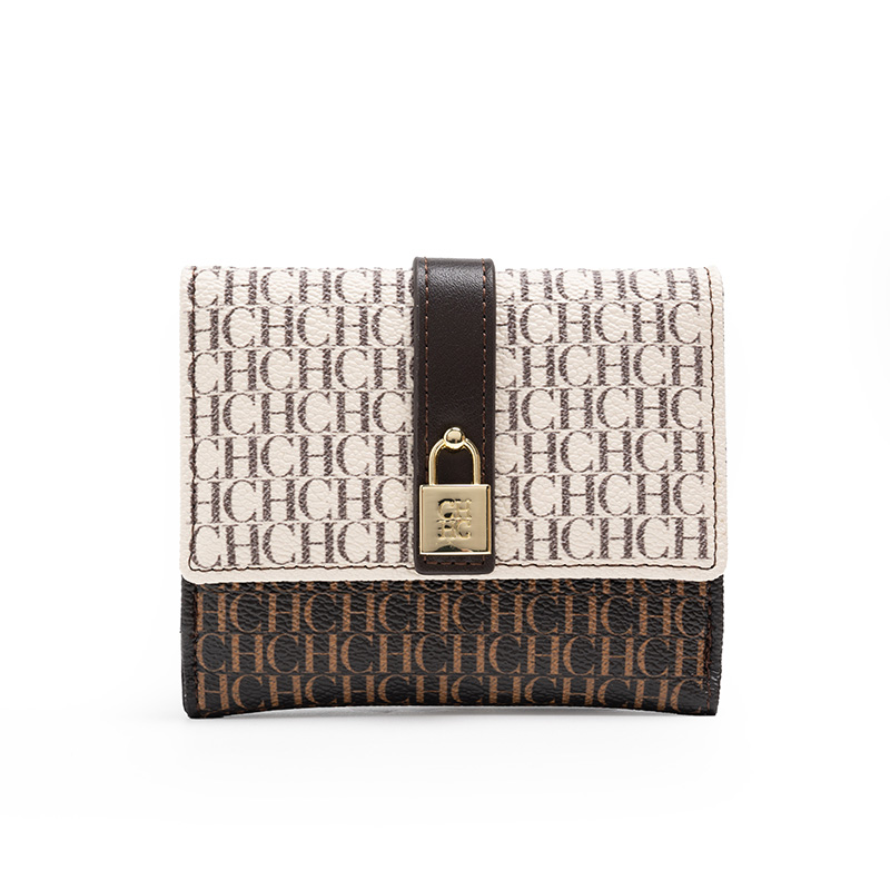 CH Premium Wallet Standard Wallet Women's Temperament Style Card Wallet Versatile Letter Print Walle: SKY BLUE
