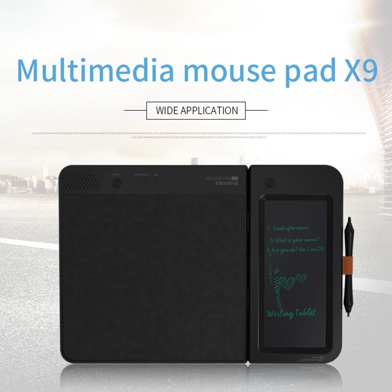 LCD Writing Tablet with Mouse Pad and Bluetooth Speaker Function Writing Tablet Digital Drawing Board for Office