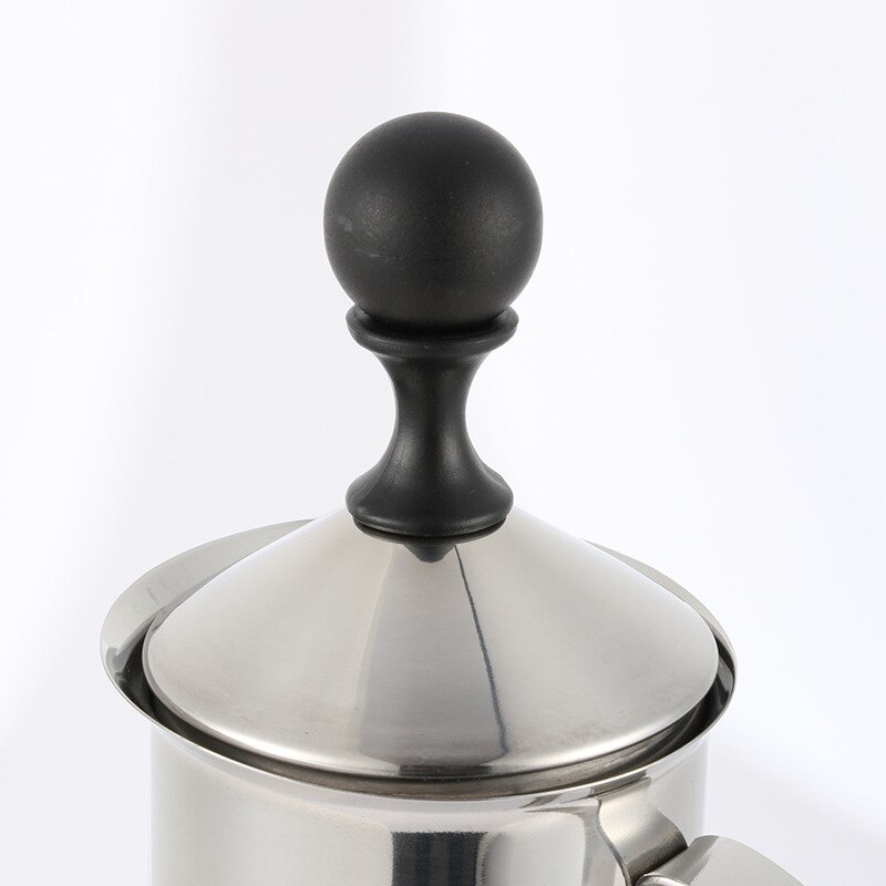 Melk Klopper Koffie Melk Brouwen Cup 600Ml Melk Schuimende Machine Handmatige Melkopschuimer Koffie Apparatuur