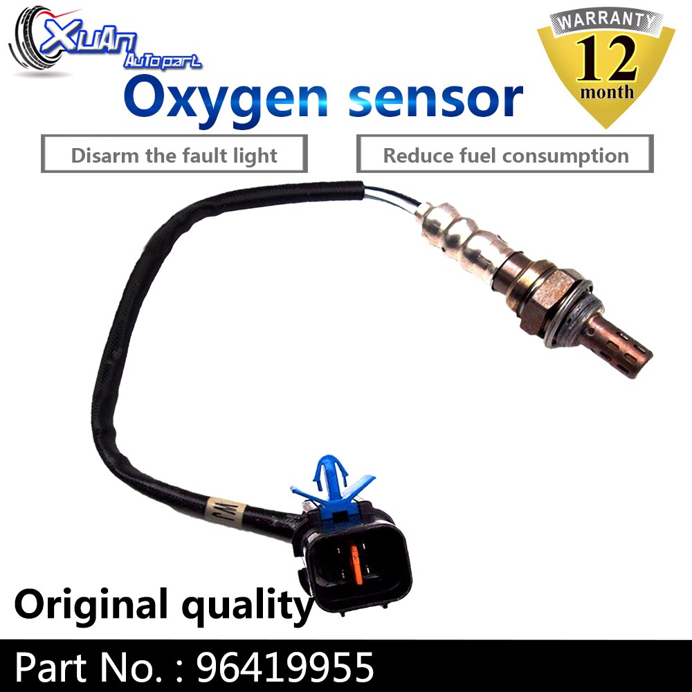 Xuan 4- draads lambdasonde zuurstofsensor  o2 lucht-brandstofverhoudingssensor 96419955 voor chevrolet aveo rezzo vonk 1.0 1.2 2.0 2005