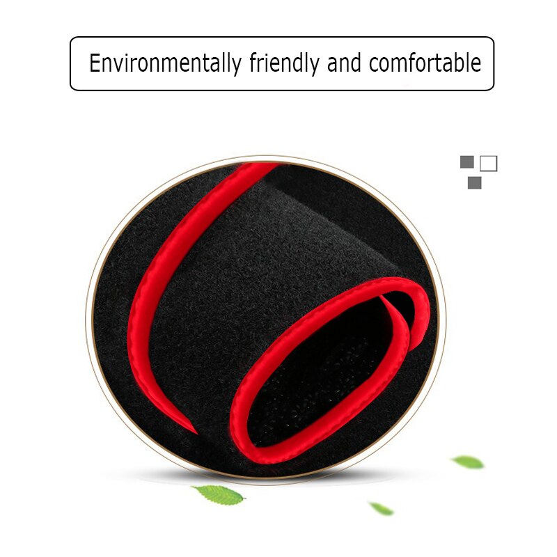 thumbnail image 2 of RZS Dash Cover Mat For Nissan Rogue 2008-2014 | Fossil Fiber | Custom Color | Lifetime Warranty 2 of 5