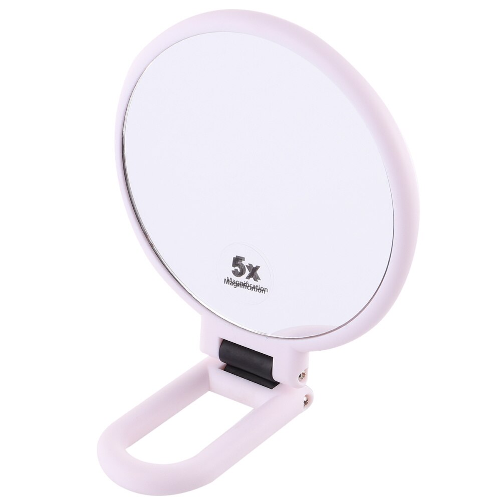 5X Magnifying Mirror Foldable Cosmetic Mirror Double Side Makeup Mirror Magnification Mirror