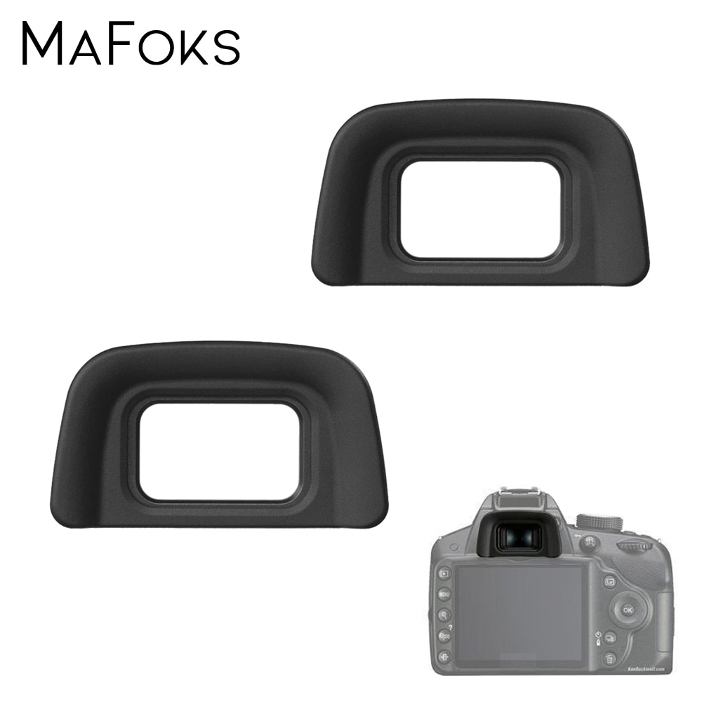 2PCS DK-20 Câmera Protetor Ocular Ocular Do Visor Da Câmera de Substituição Para Nikon DK20 D40 D50 D60 D70 D70S D3000 D3100 D5100