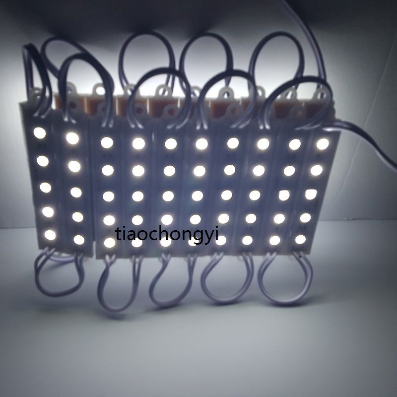 20 Pcs Led Module 5050 Smd 5led Waterdichte IP65 Super Heldere Backlight DC12V