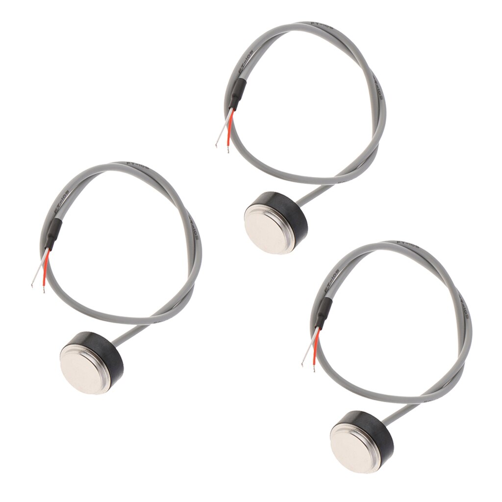 3 PCS KS-20-1MHZ Flow Sensor Hall Effect Liquid Water Piëzo Flow Sensor Sonde met Draad