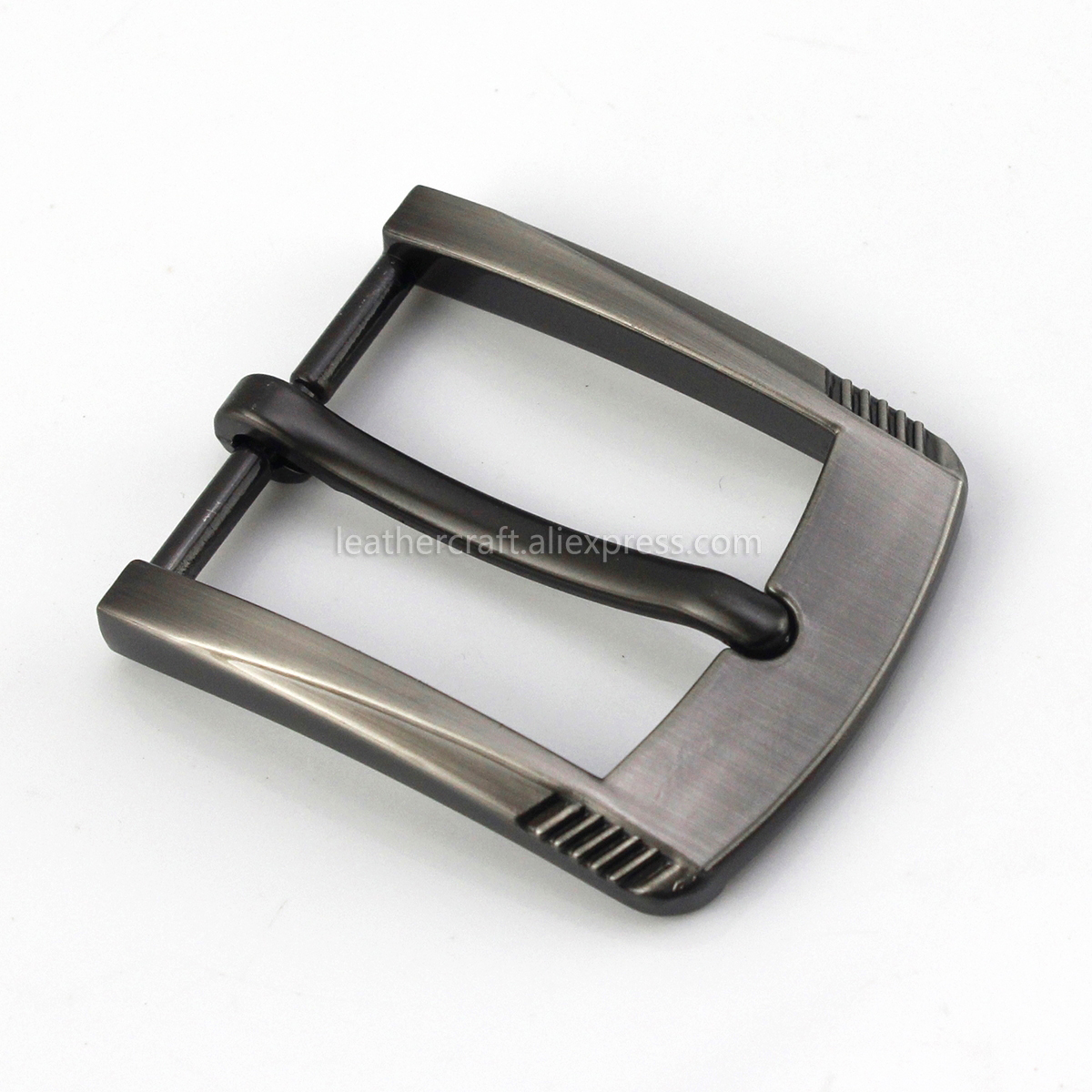 Hebilla de cinturón de Metal de 3cm, 1 ud., informal, Marrón mate, barra de talón, Pin único, correa de cuero artesanal para cinturón de 27-29mm