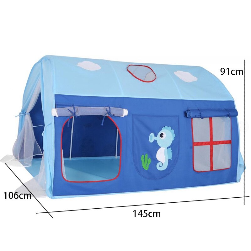 Play Tent Toy Portable Foldable Teepee Ball Pool Pit Indoor Outdoor Simulation House Tent Toys for Kids Children