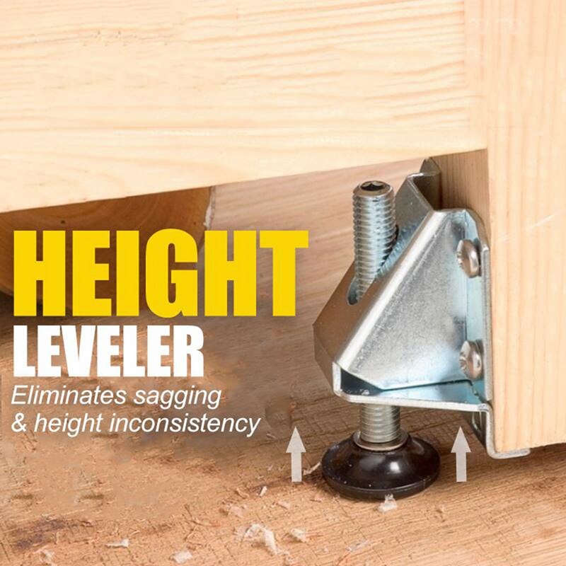 Leveling Feet Heavy Duty Furniture Levelers Adjustable Table Leg Leveler For Furniture Table Cabinets and More