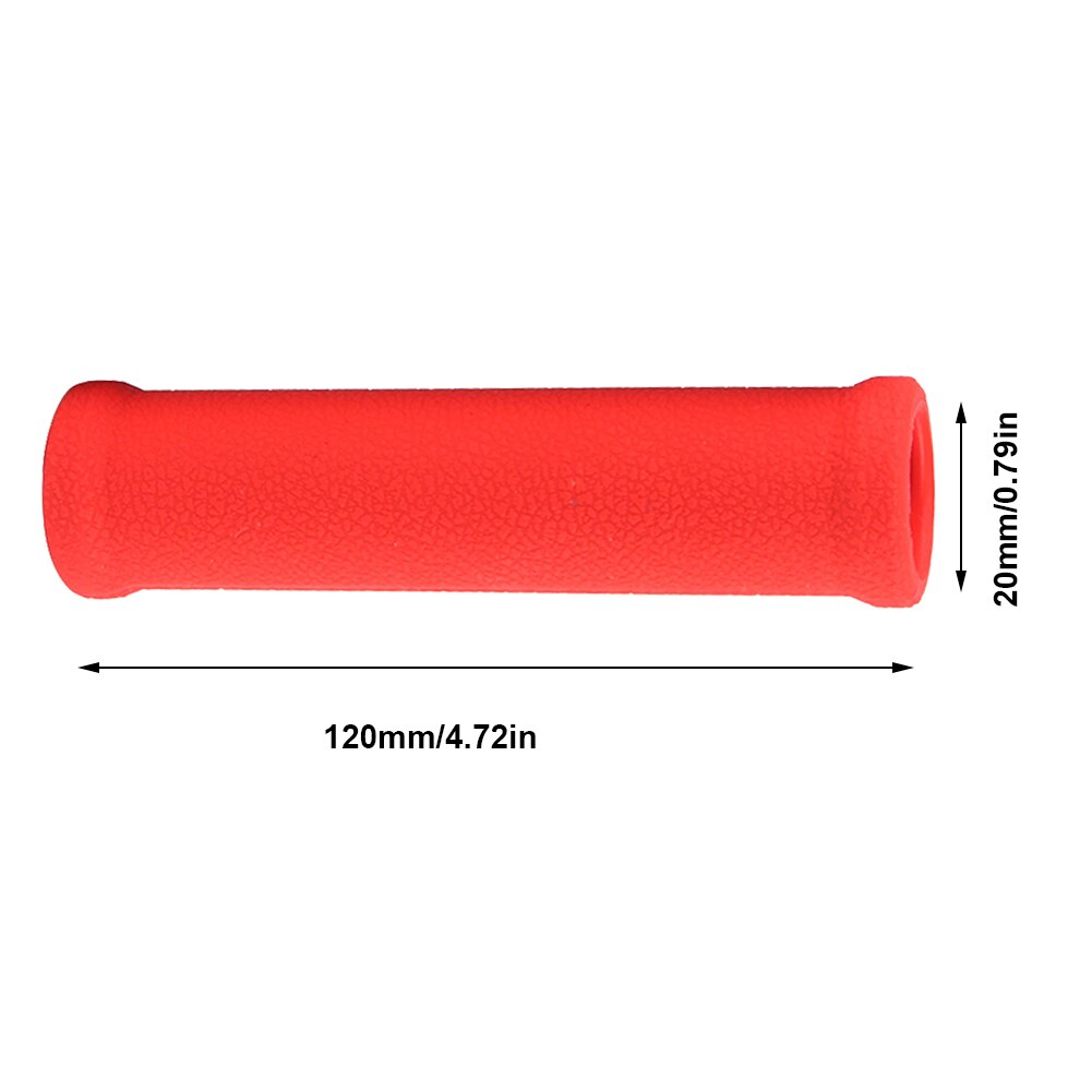 2PCS For Xiaomi Mijia M365 Electric Scooter Handle Grip Rubber Protective Covers Non-slip Bar Sleeve Scooter Cycling Accessories