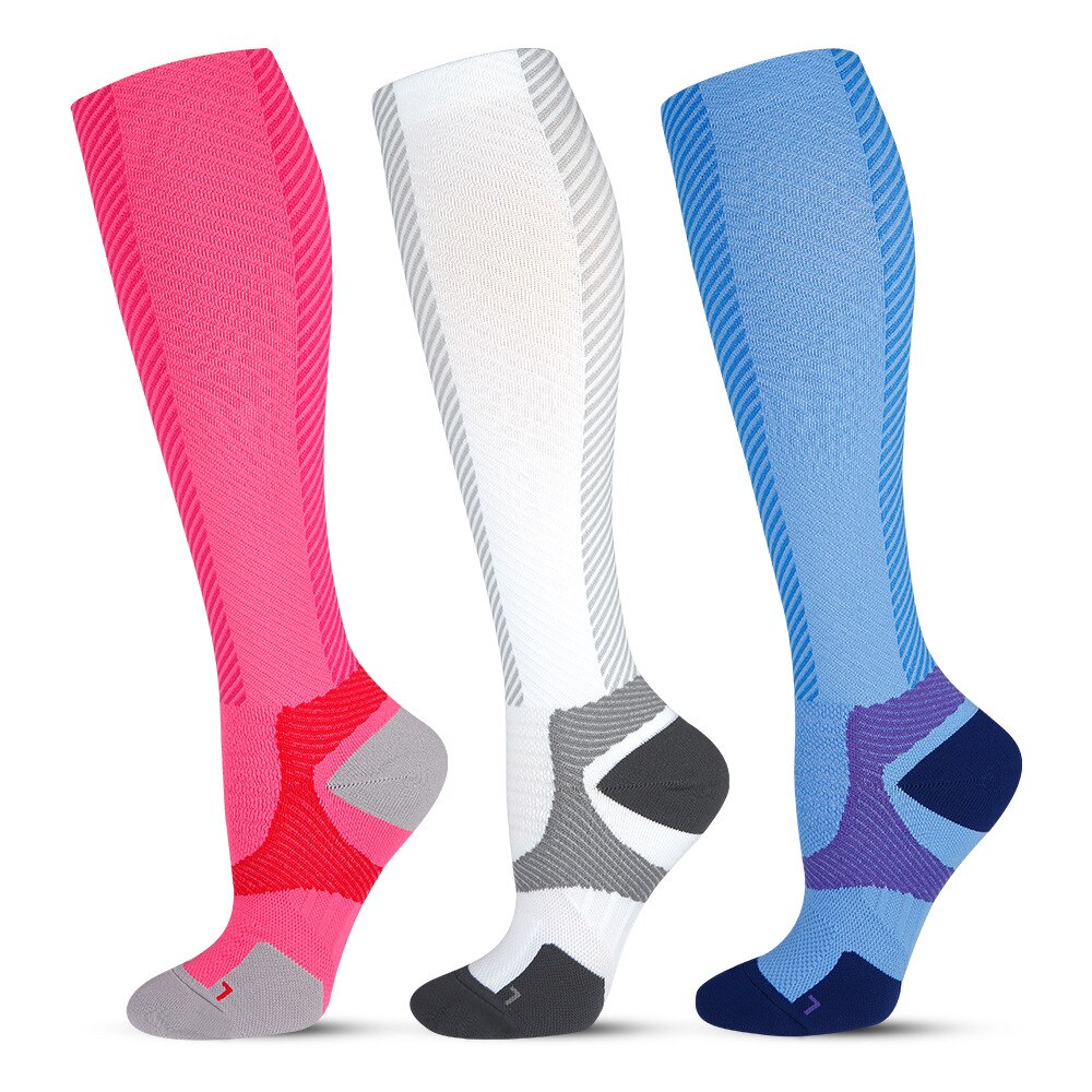 Sports Pressure Socks 4 Pairs Per Set Outdoor Riding Mountain Climbing Marathon Running Socks Compression Socks