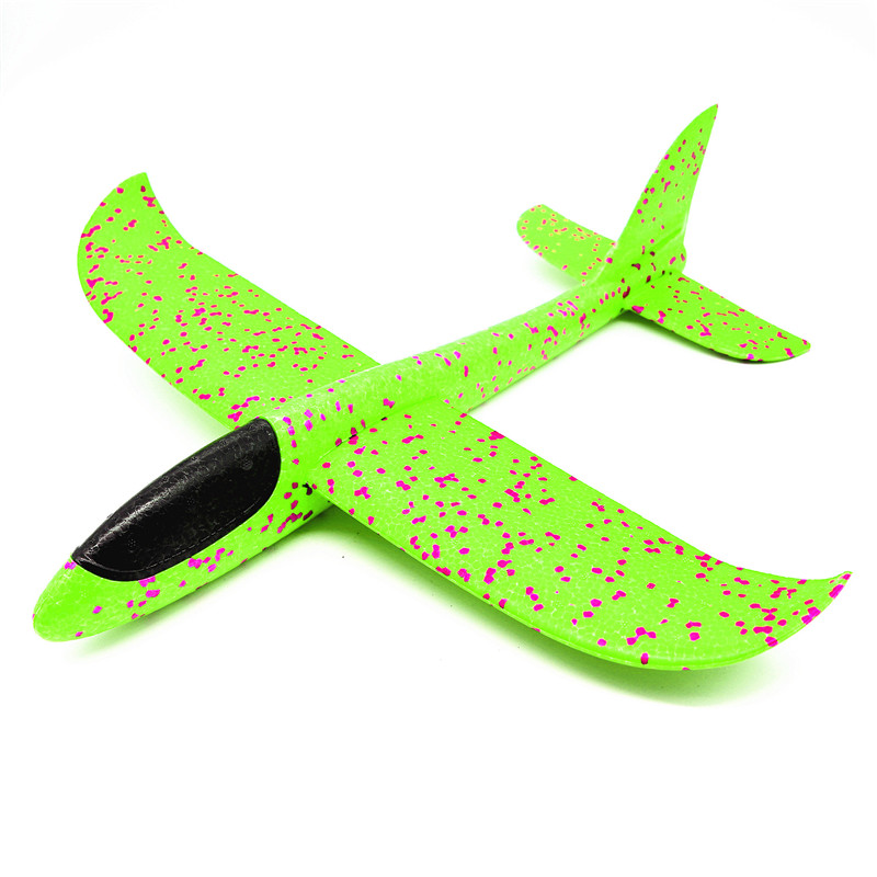 Diy Kinderen Hand Gooien Vliegende Speelgoed Grote Zweefvliegtuig Foam Plastic Vliegtuig Model Speelgoed Stevige Kid 'S Games Jongen 'S
