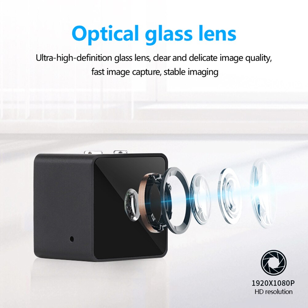 A8 1080P Mini Computer Pc Camera Met Microfoon Draaibare Camera 'S Voor Live-uitzending Video Bellen Conferentie Werk