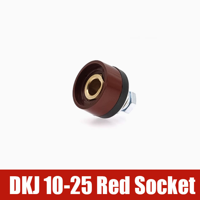 Welding Machine Connector, Welding Handle Wire, Quick Plug Socket, Male And Female Argon Arc Welding Machine Accessories: Brown