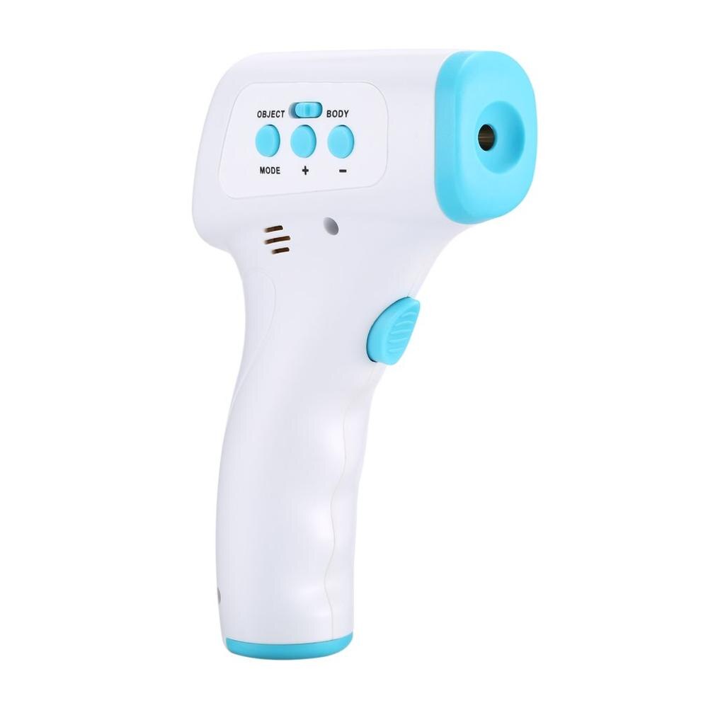 Infrarødt termometer berøringsfrit digitalt pandetermometer lcd-baggrundsbelysning til voksen/børn/baby