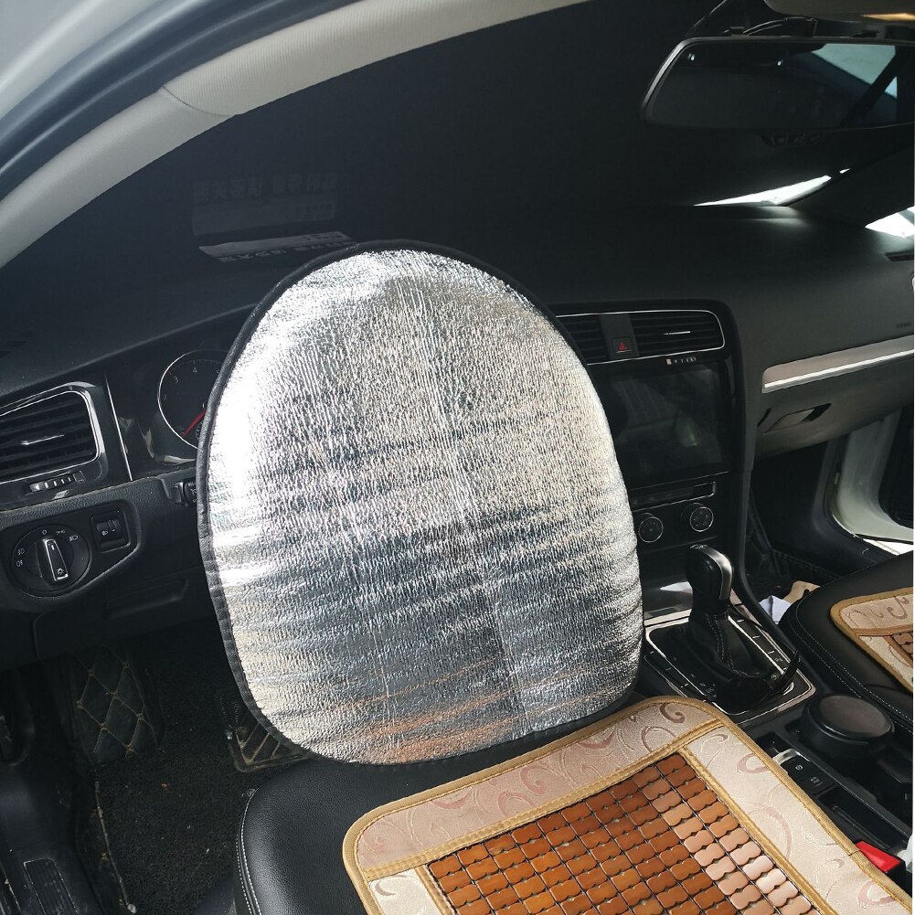 44*44cm coche volante cubierta tipo parasol reflectante Protector de aluminio de plata funda parasol para coche plegable escudo