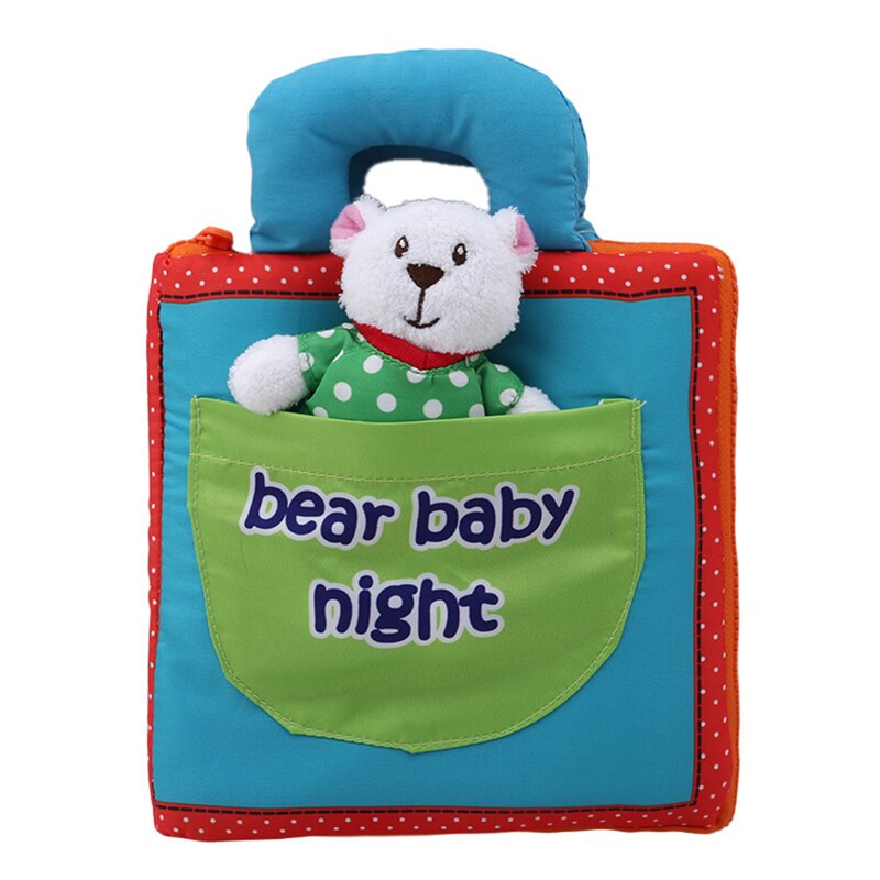 Książeczka dla dzieci rozwój inteligencji zabawka edukacyjna ściereczka robić nauki poznawaj książki dla dzieci cicha książka