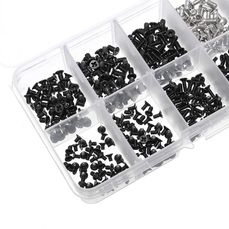 500Pcs Laptop Notebook Computer Schroef Kit Set voor IBM Hp Dell Lenovo Samsung Sony Toshiba Gateway Acer