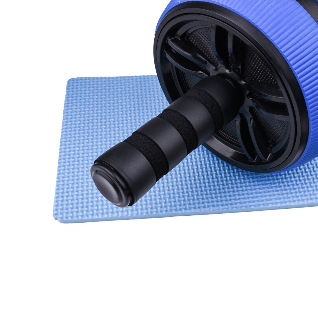 AB Wheel Roller Kit AB Roller Push-Up Bar Jump Rope Hand Grip Knee Pad Abdominal Exercise Core Fitness for Home Gym Workout